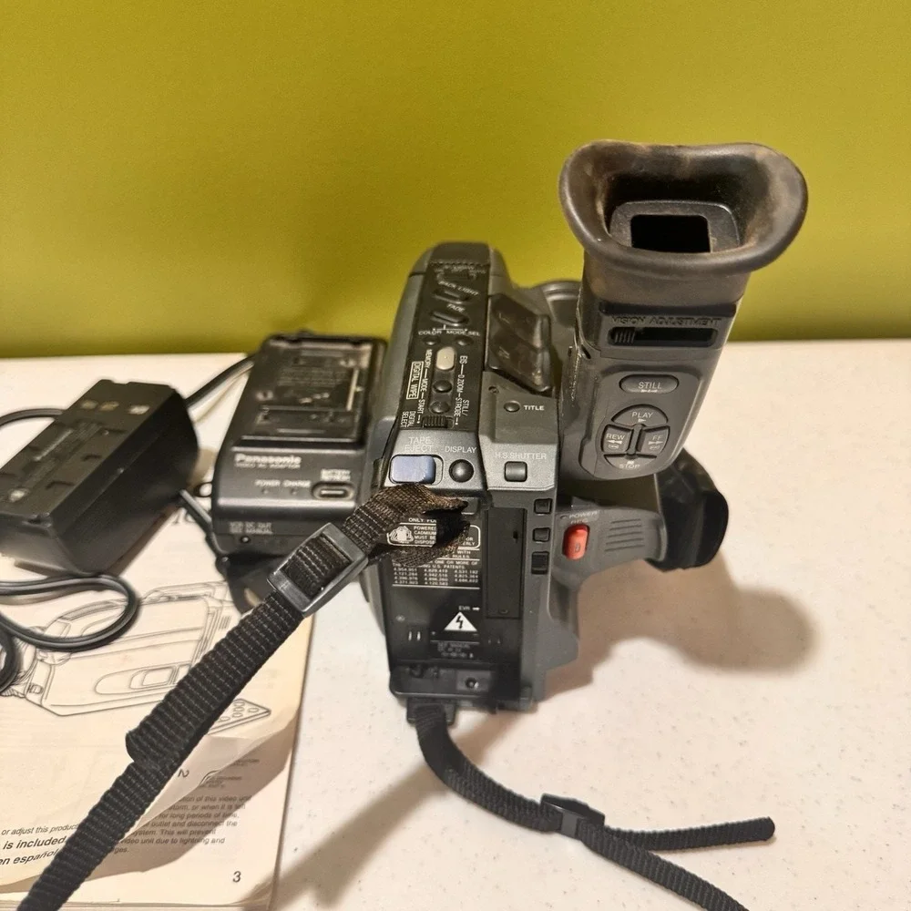 Panasonic palmcorder iq
